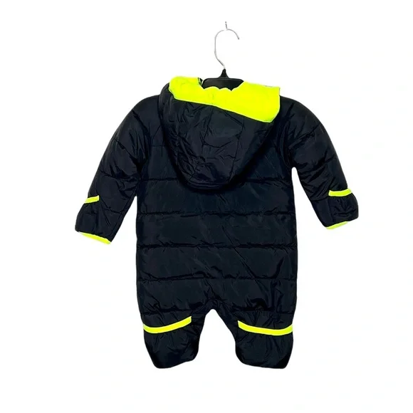 NEW Nike Baby Puffer Snowsuit Black Size 3M - Picture 9 of 10